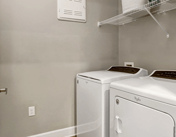 In-unit washer and dryer
